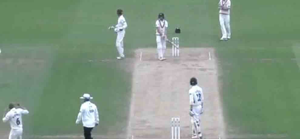 match abandoned after arrow attack in county cricket