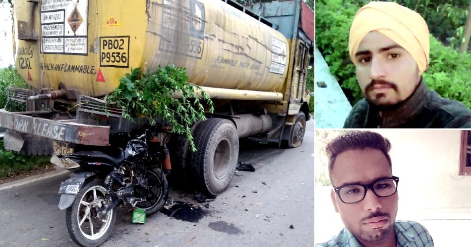 two youth killed in a road accident in batala