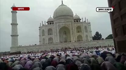 EID UL ZUHA: THE EID PRAYERS AT THE TAJMAHAL IN AGRA