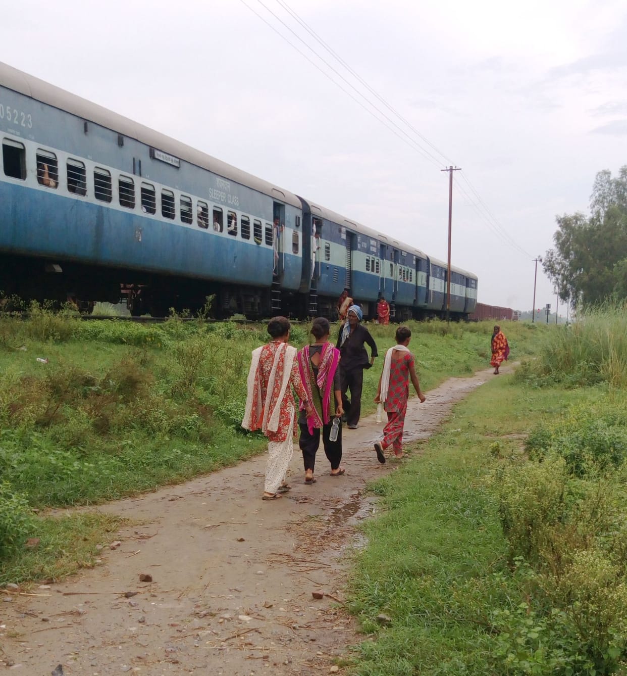 No ODF in Dabtori people using rail track for nature call
