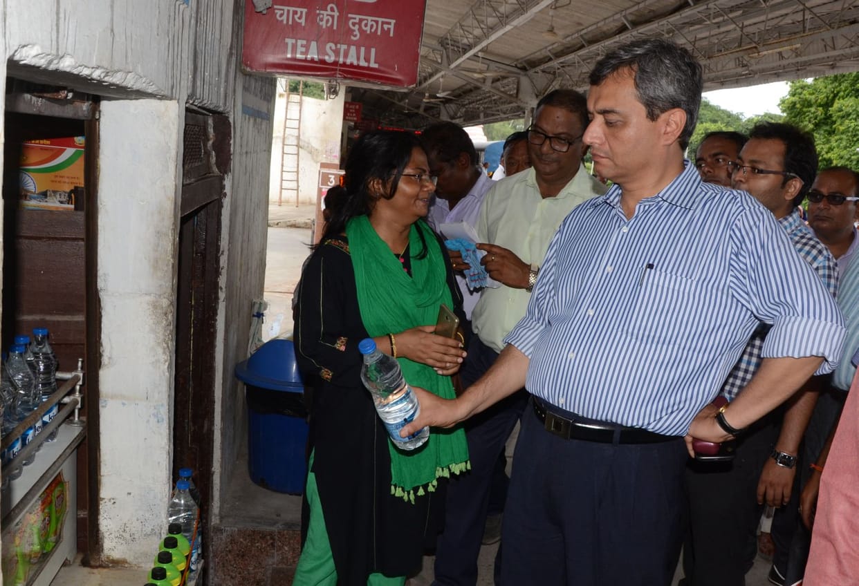 DRM found water selling above MRP
