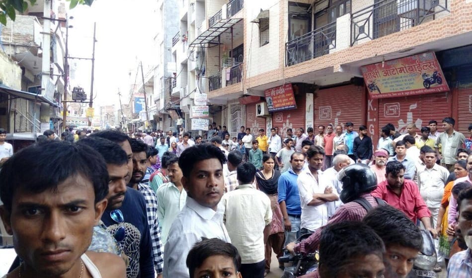 photos and all updates of bjp leader gajender bhati murder in khoda ghaziabad