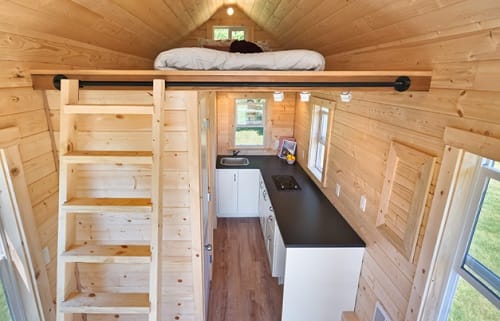 Do you want to stay in this house on wheel made by tiny living