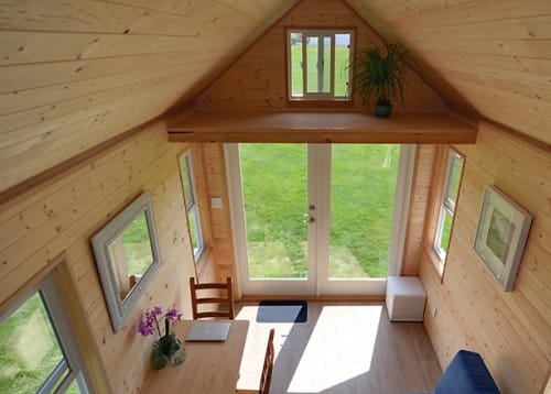 Do you want to stay in this house on wheel made by tiny living