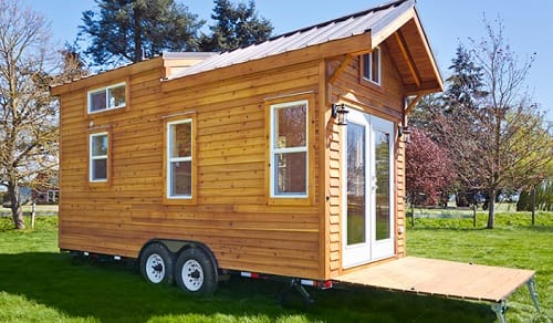 Do you want to stay in this house on wheel made by tiny living