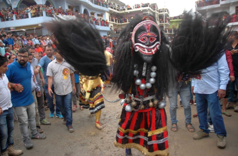 lakhiyabhoot is part of traditional festival of kumaun