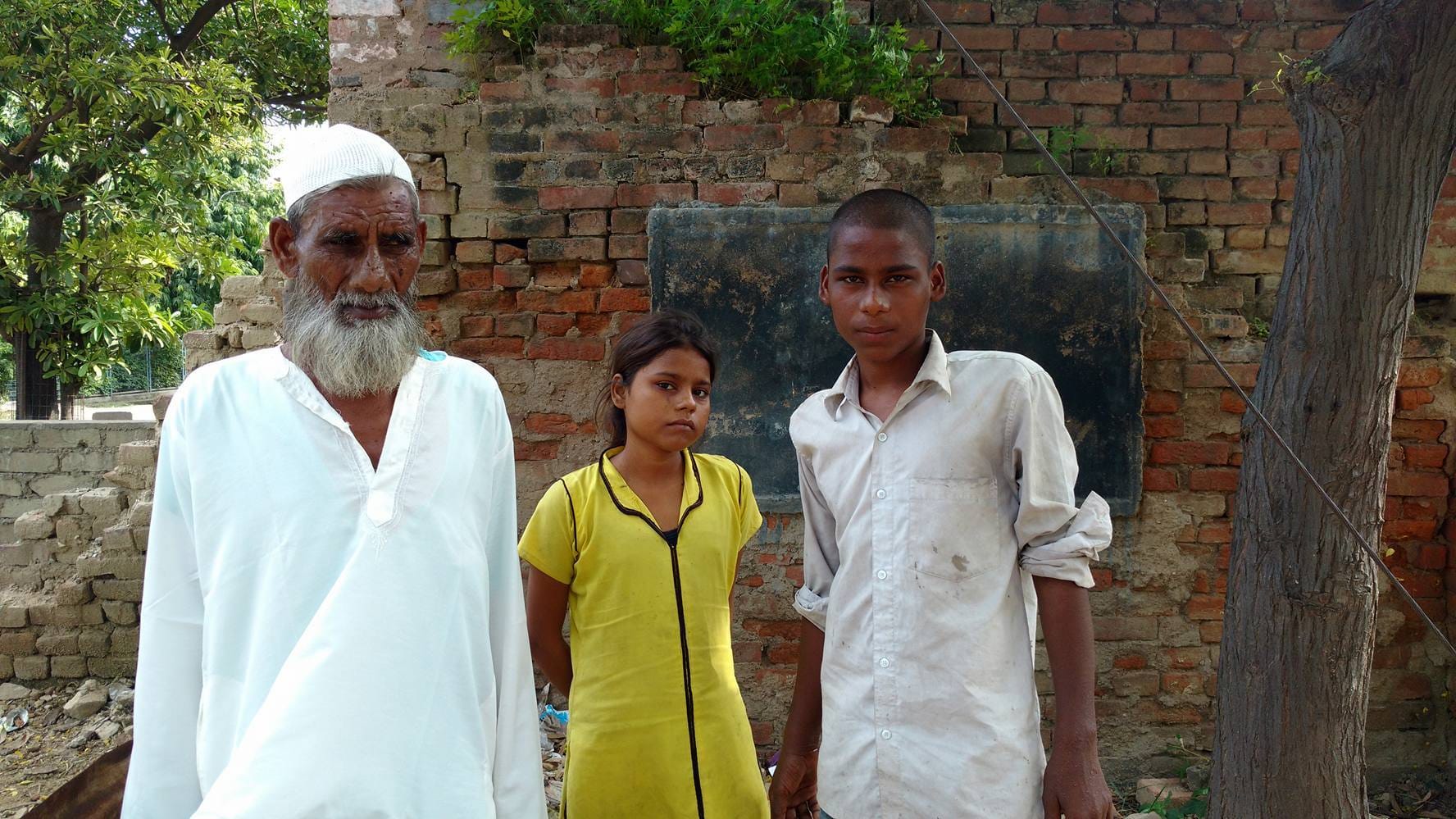 homeless family of Liaquat Ali