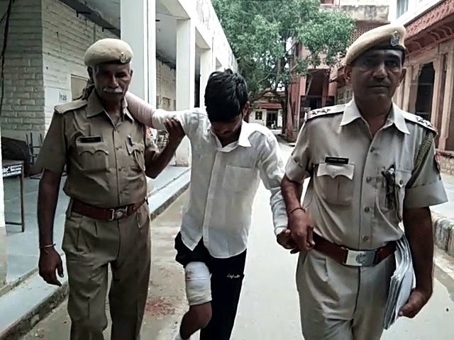 bike chor arrested in hospital