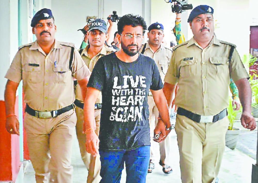 anupama gulati murder case, rajesh gulati first day in prison