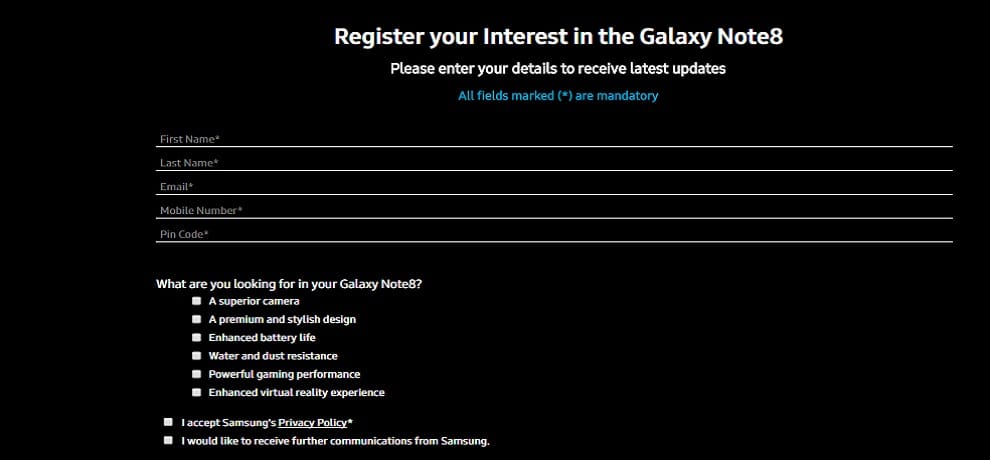 Samsung Galaxy Note 8 likely to launch in India on Diwali