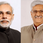 प्रधानमंत्री नरेंद्र मोदी और गजेंद्र सिंह शेखावत