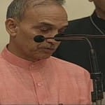 शपथ लेते सत्यपाल सिंह