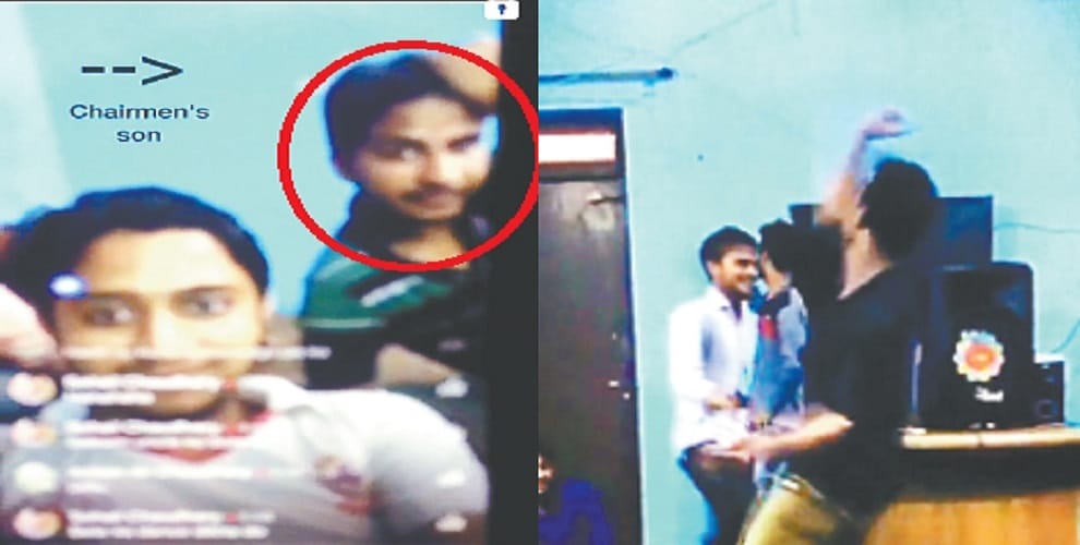 Video Viral : Nagar Panchayat office, after the liquor party