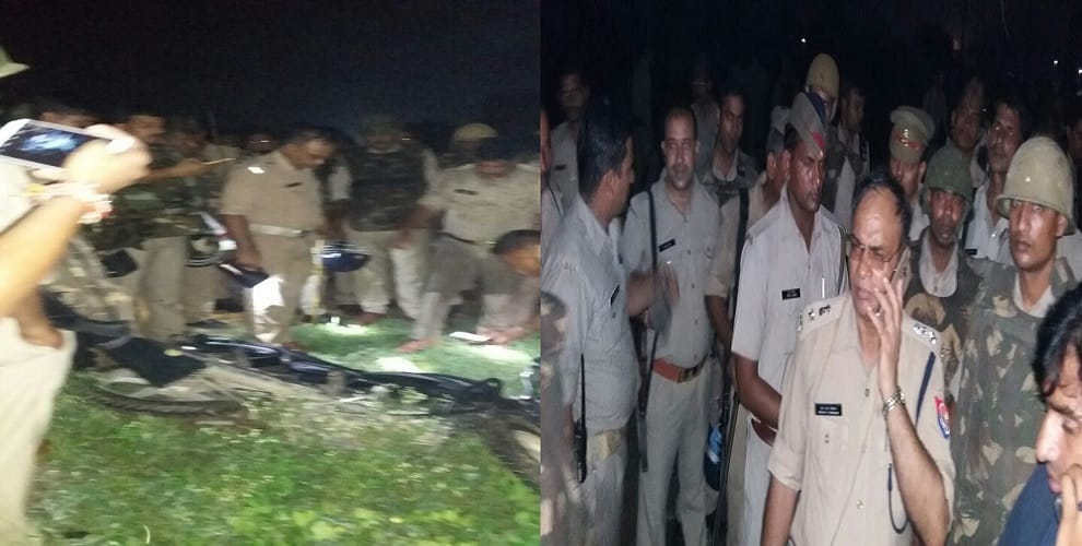 The encounter between the crook and the police, firing, shooter arrested