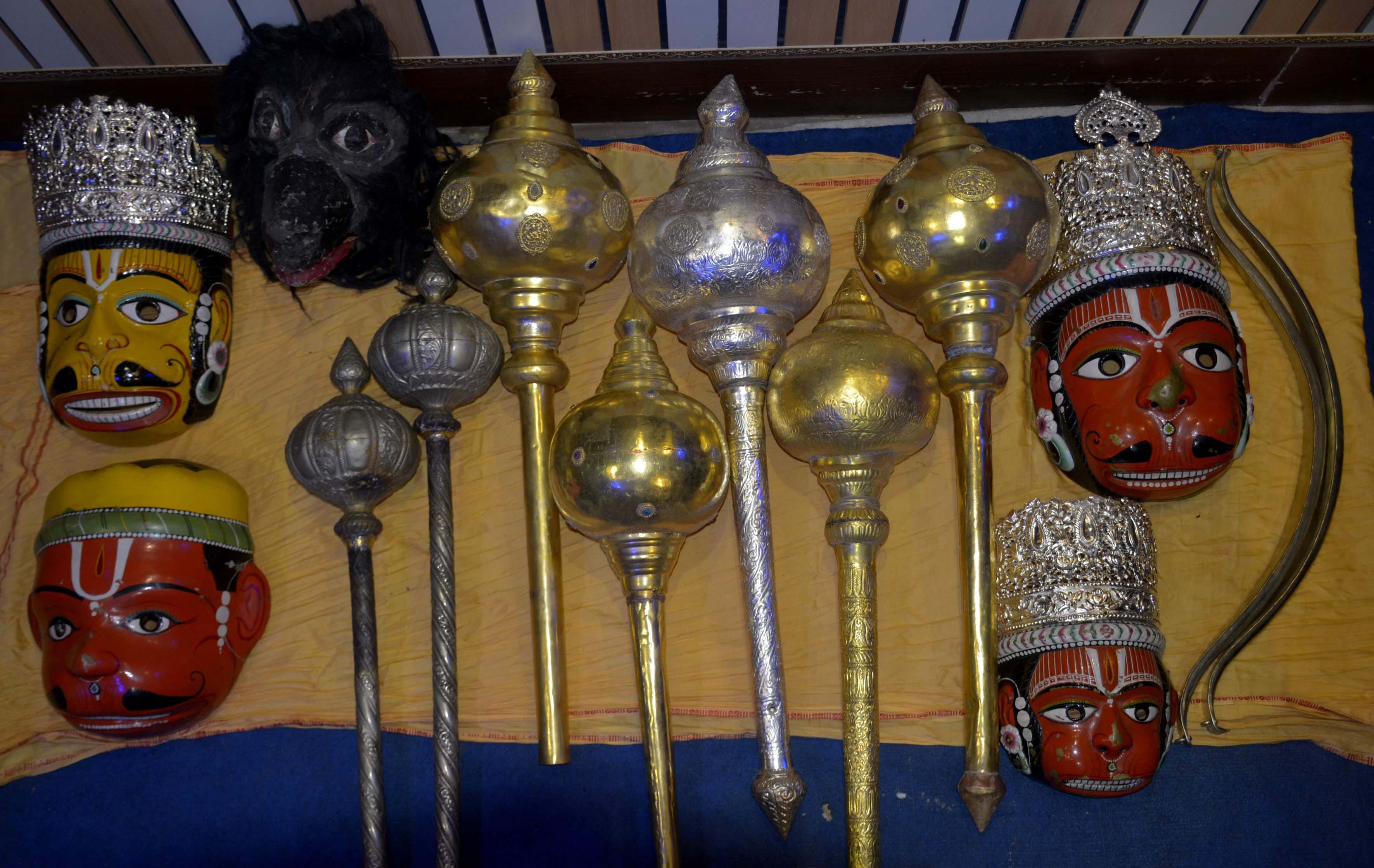 mahabhart pandav gada will show in varanasi ram lila