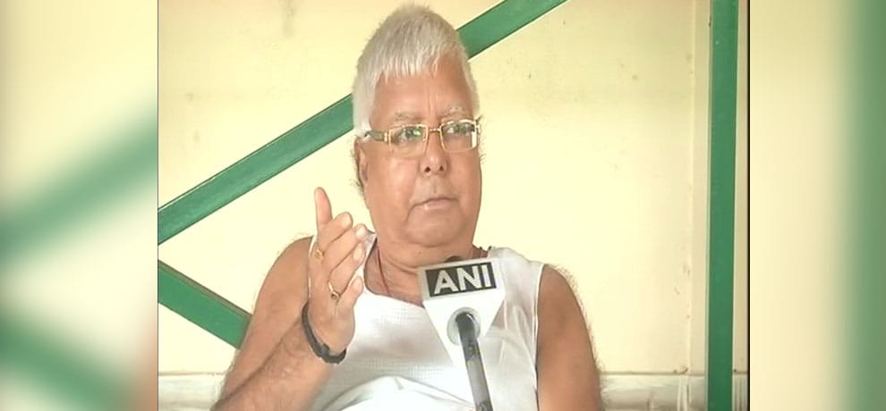 lalu yadav said, Lotus flower is making fool from last 22 year