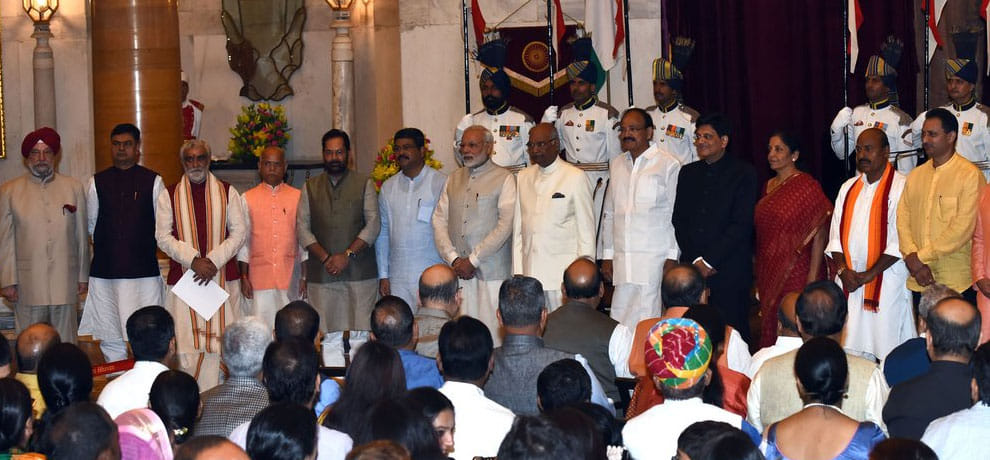 union cabinet reshuffle September 2017