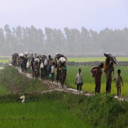 IN Myanmar Conflict Fake pictures of social media are working as Ghee to the fire