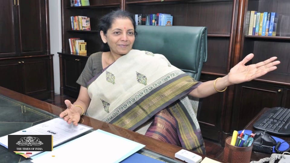 Union Finance Minister Nirmala Sitharaman may visit jammu kashmir for two days