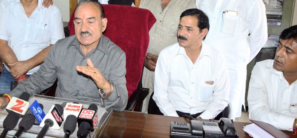 Himachal Una health minister kaul singh statement over assembly elections