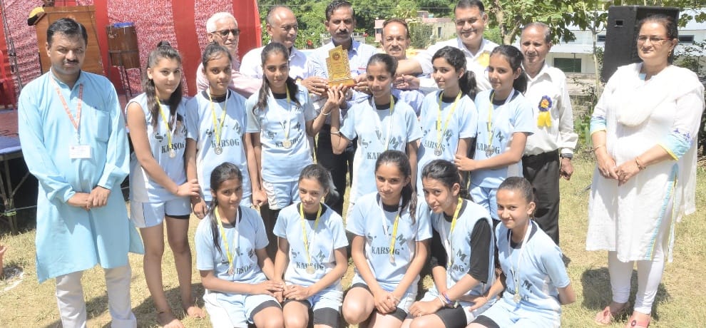 Himachal Bilaspur Manali won state level badminton championship