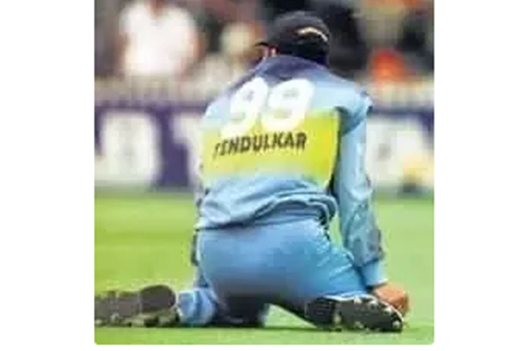 SACHIN TENDULKAR WORN JERSEY WITH NUMBER 10, 99 and 33