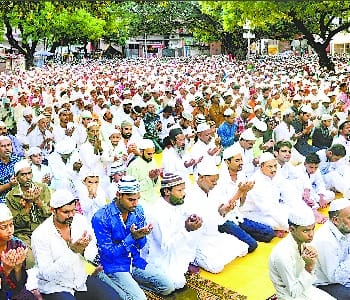 Inclined head, calm and sought for peace