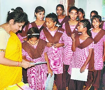 Student of six did not study Hindi book