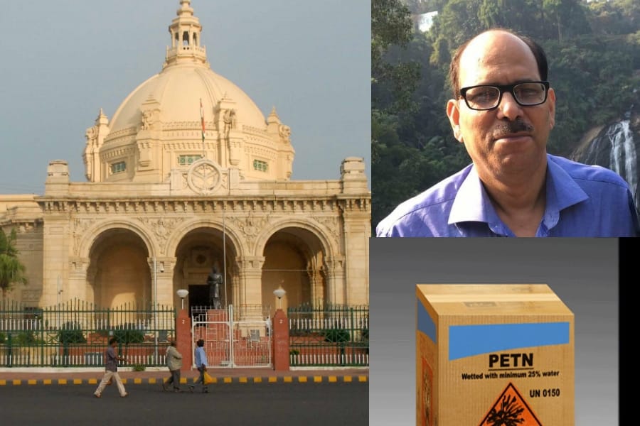 Powder found in the up vidhan Sabha was not an explosive