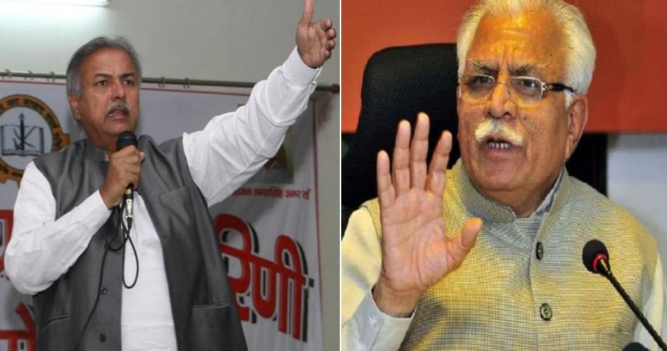 jat leader yashpal malik alleged five leaders of haryana bjp