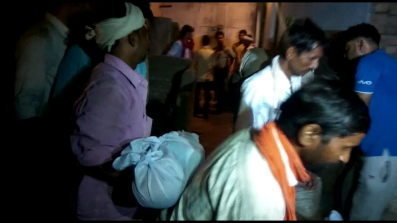 people were crying in mathura after death of four innocent children