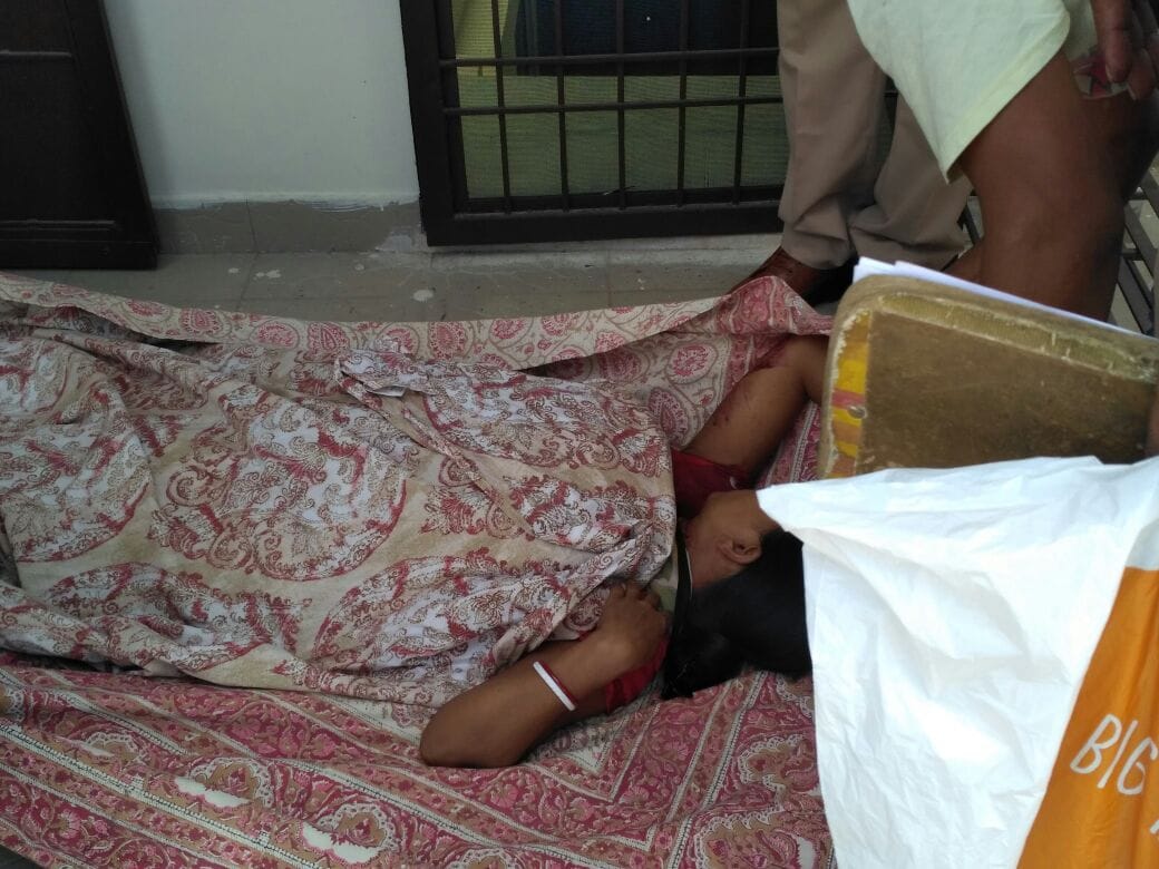 Domestic maid murdered in front of former DGP bungalow in jaipur