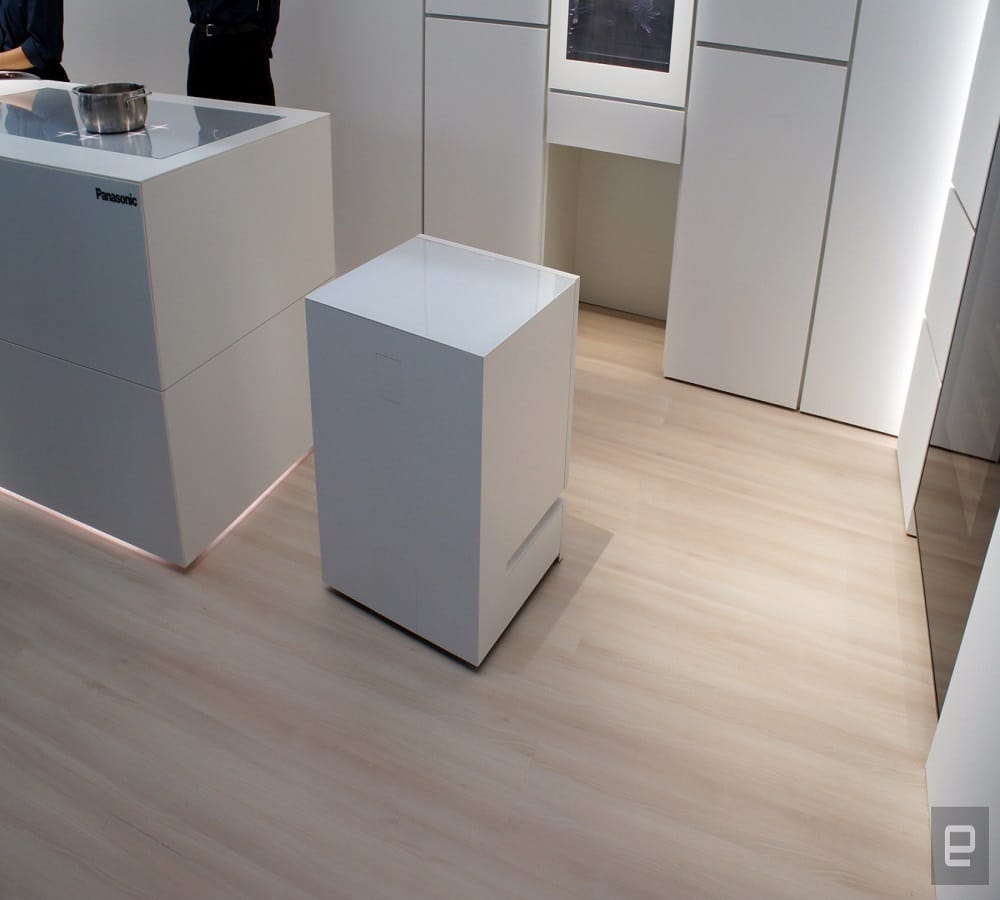 Panasonic launched movable fridge, Thats comes when you call it