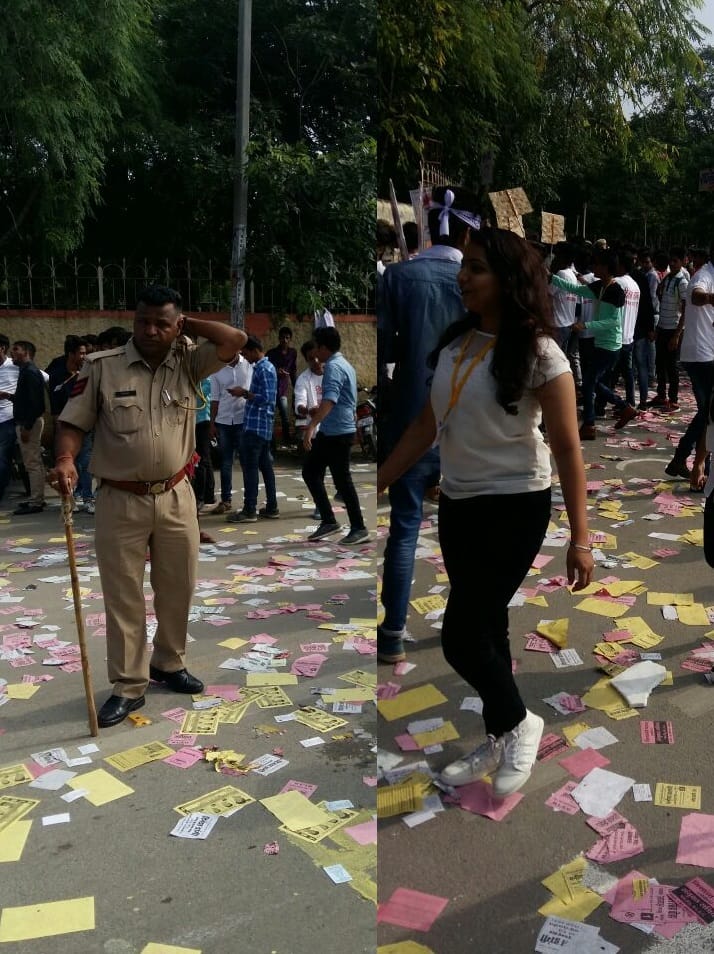voting for rajasthan university student elections begins in udaipur 