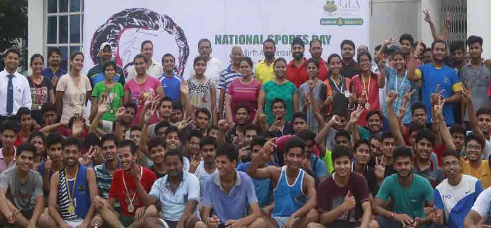 GLA UNIVERSITY CELEBRATES NATIONAL SPORTS DAY