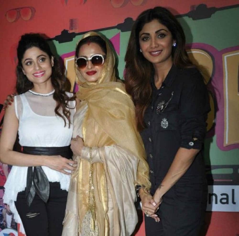 shamita shetty & aparshakti khurana yo ke hua bro screening rekha becomes the center of attention