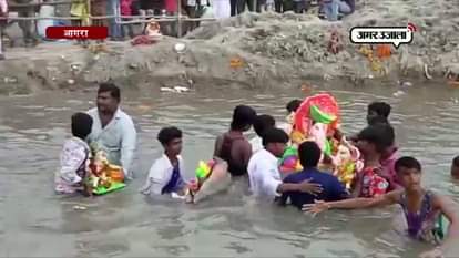 GANPATI VISARJAN PROCESSION IN AGRA