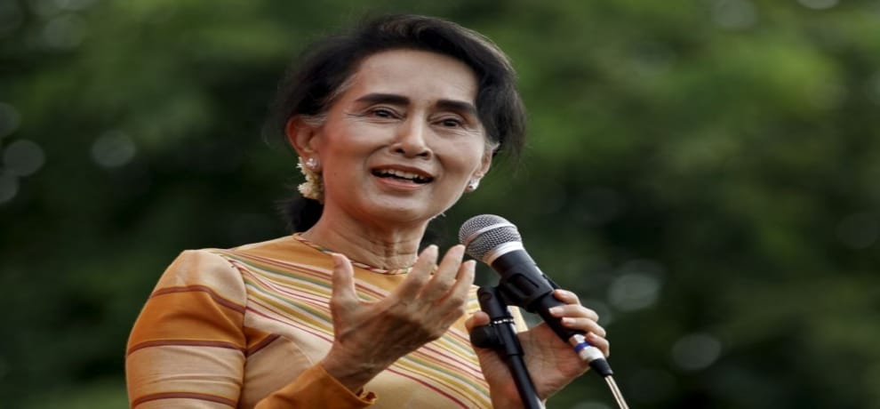 Aung San Suu Kyi for the first time on the current Rohingya crisis