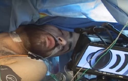 Watch how Saxophone helped removing brain tumour during surgery in the USA 