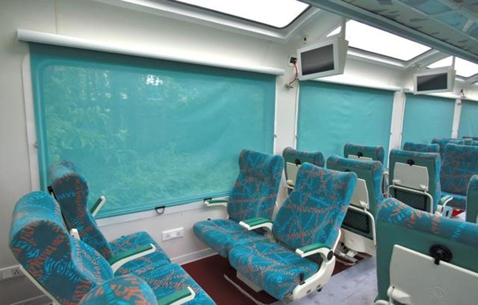 Indian Railway: Central railway coach has glass roof, Travel With Amazing Views, see photos