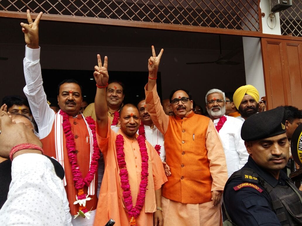 Cm yogi will file the nomination for vidhan Parishad sub election