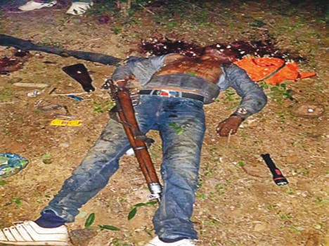 Two encounters in 12 hours, a robber hit, one dead