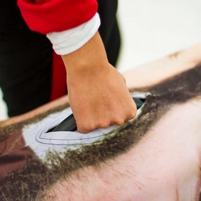 Face Luggage covers by Firebox will help you recognize you suitcase and travel bags