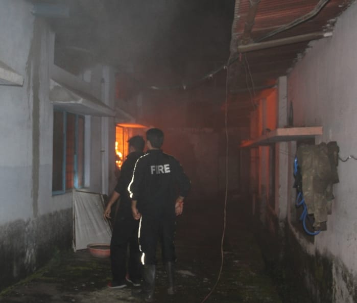 photo of fire in khukri factory dehradun