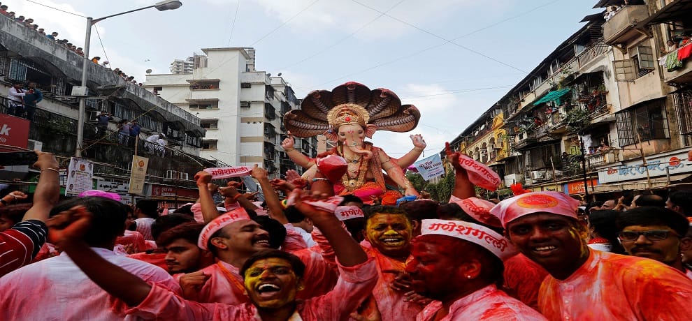 See in images Ganesh chaturthi celebration in india 