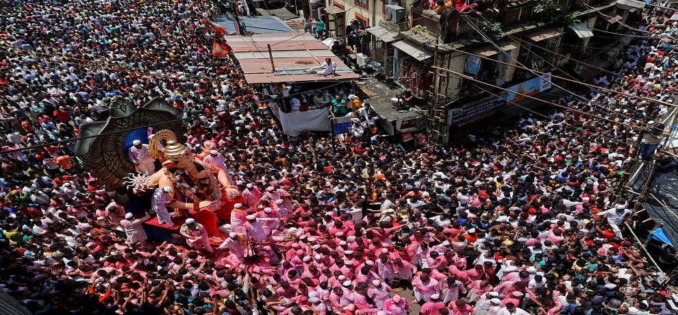See in images Ganesh chaturthi celebration in india 
