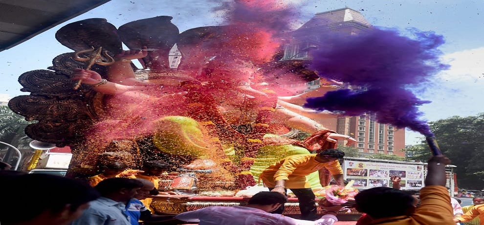 See in images Ganesh chaturthi celebration in india 