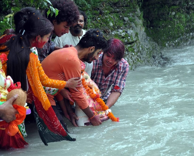 Ganesh visarjan 2017 celebration in dehradun
