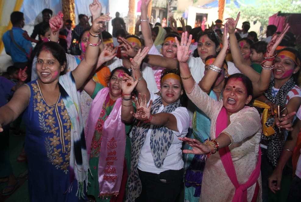 Ganesh visarjan 2017 celebration in dehradun