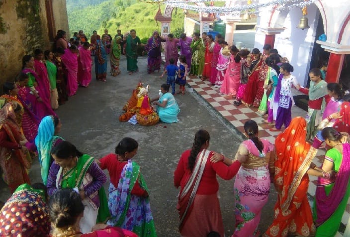 Gaura Mahotsav Smoke in Villages